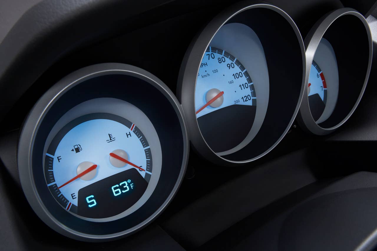 2010Dodge Grand Caravan gauges