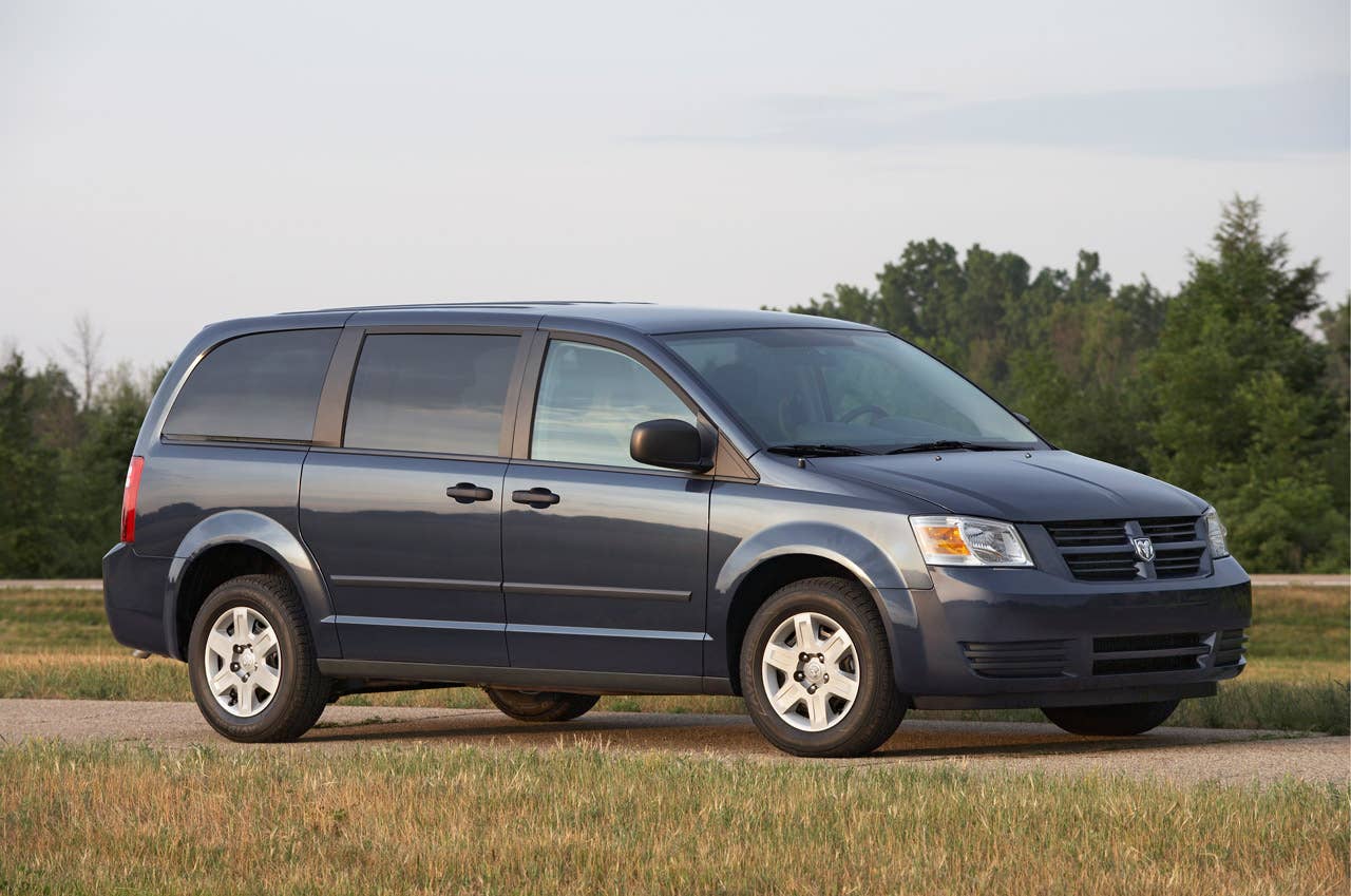 2010 Dodge Grand Caravan front 3/4