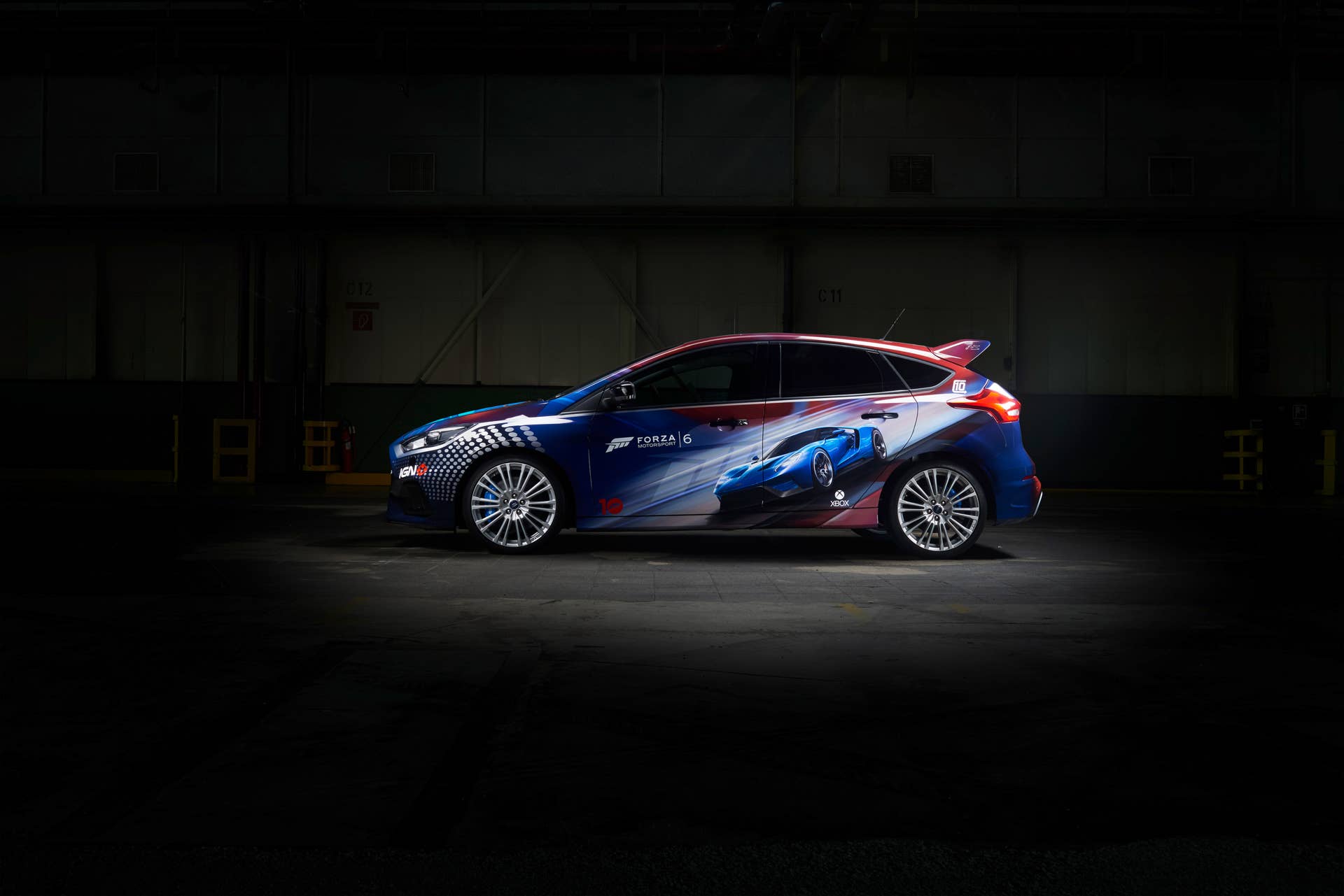 2016 Ford Focus RS Forza 6 livery side