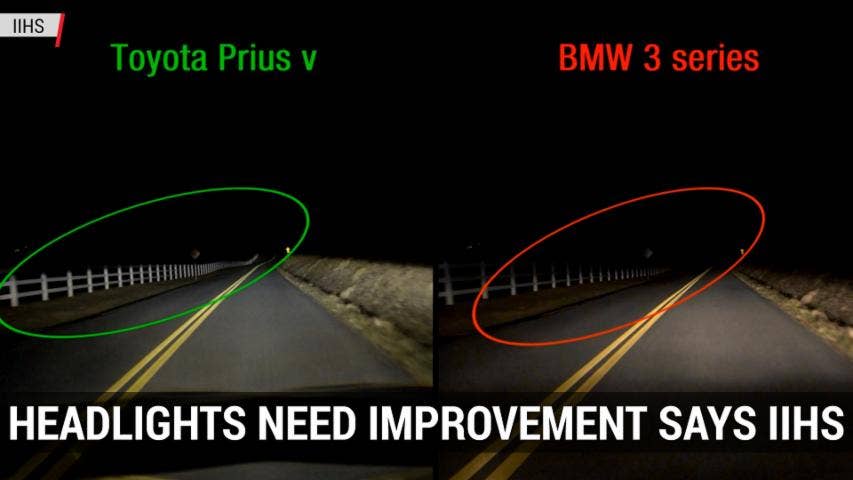 Automakers Must Improve Headlights Says IIHS | Autoblog Minute
