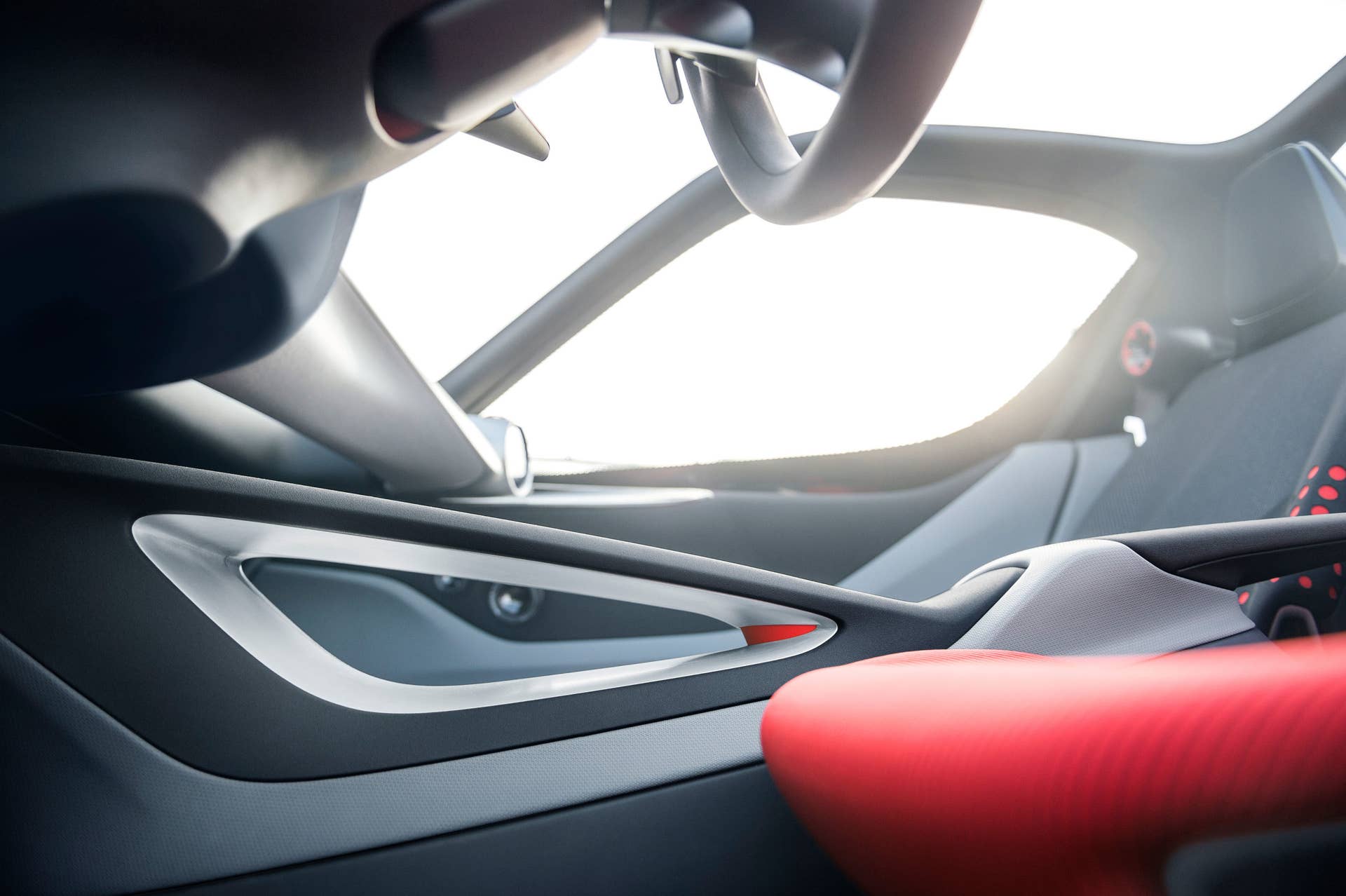 opel gt concept interior low angle