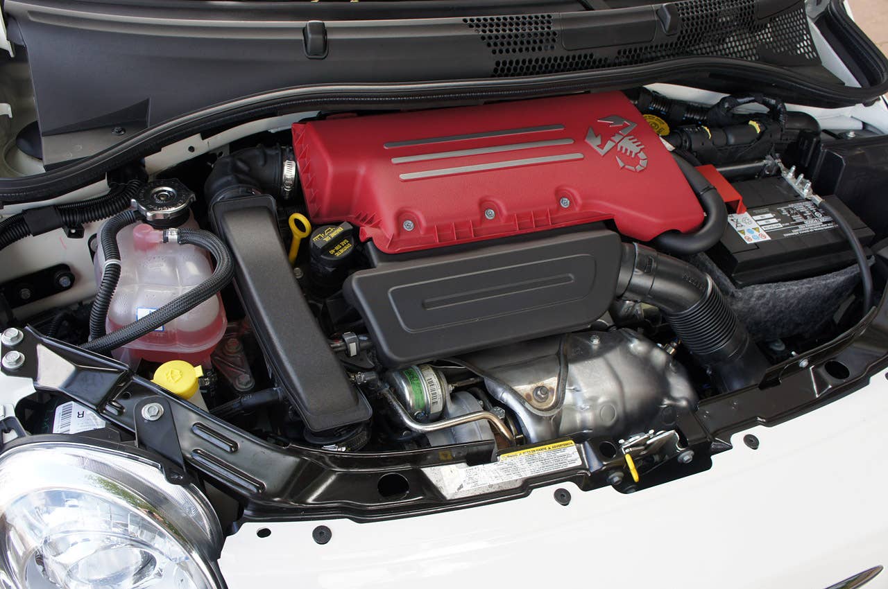 2012 Fiat 500 Abarth engine