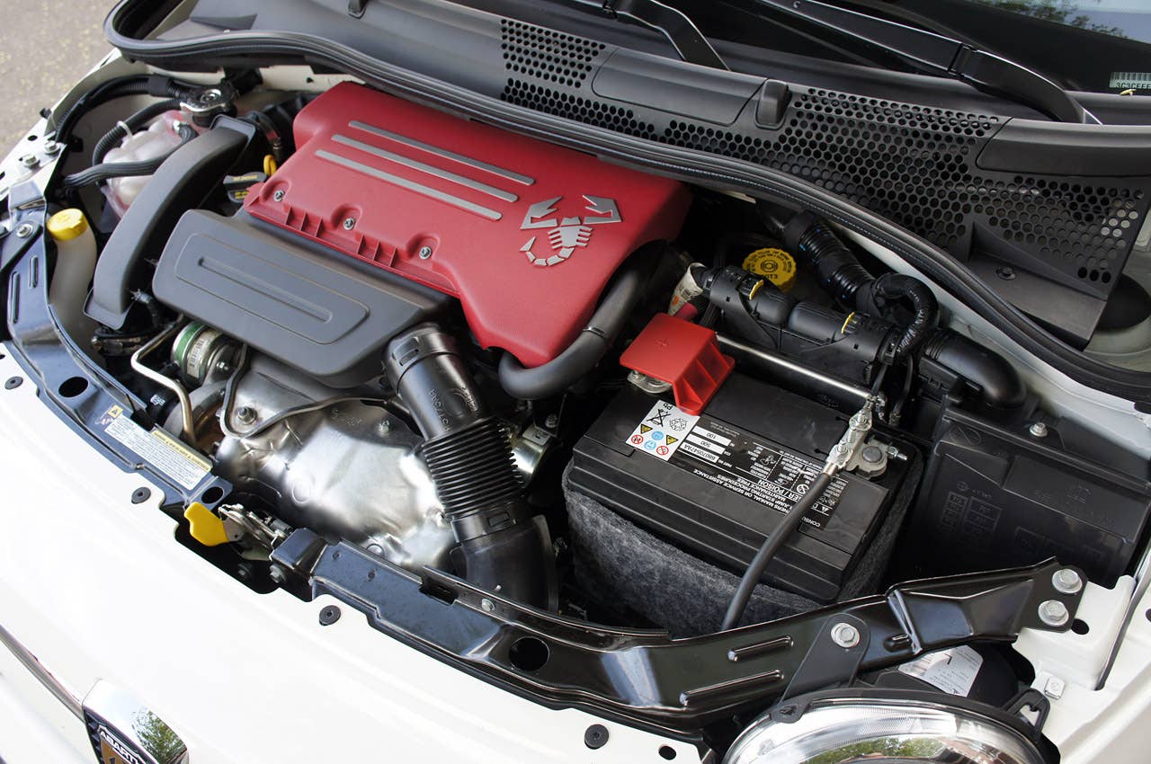 2012 Fiat 500 Abarth engine