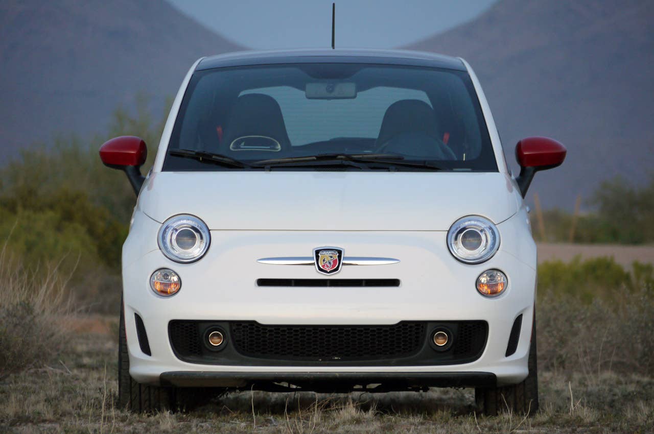 2012 Fiat 500 Abarth front view