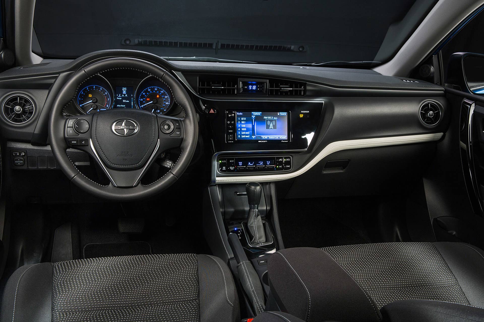 2016 Scion iM interior
