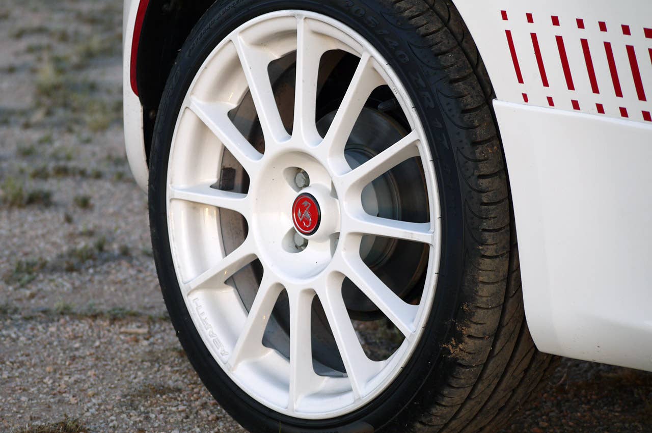 2012 Fiat 500 Abarth wheel