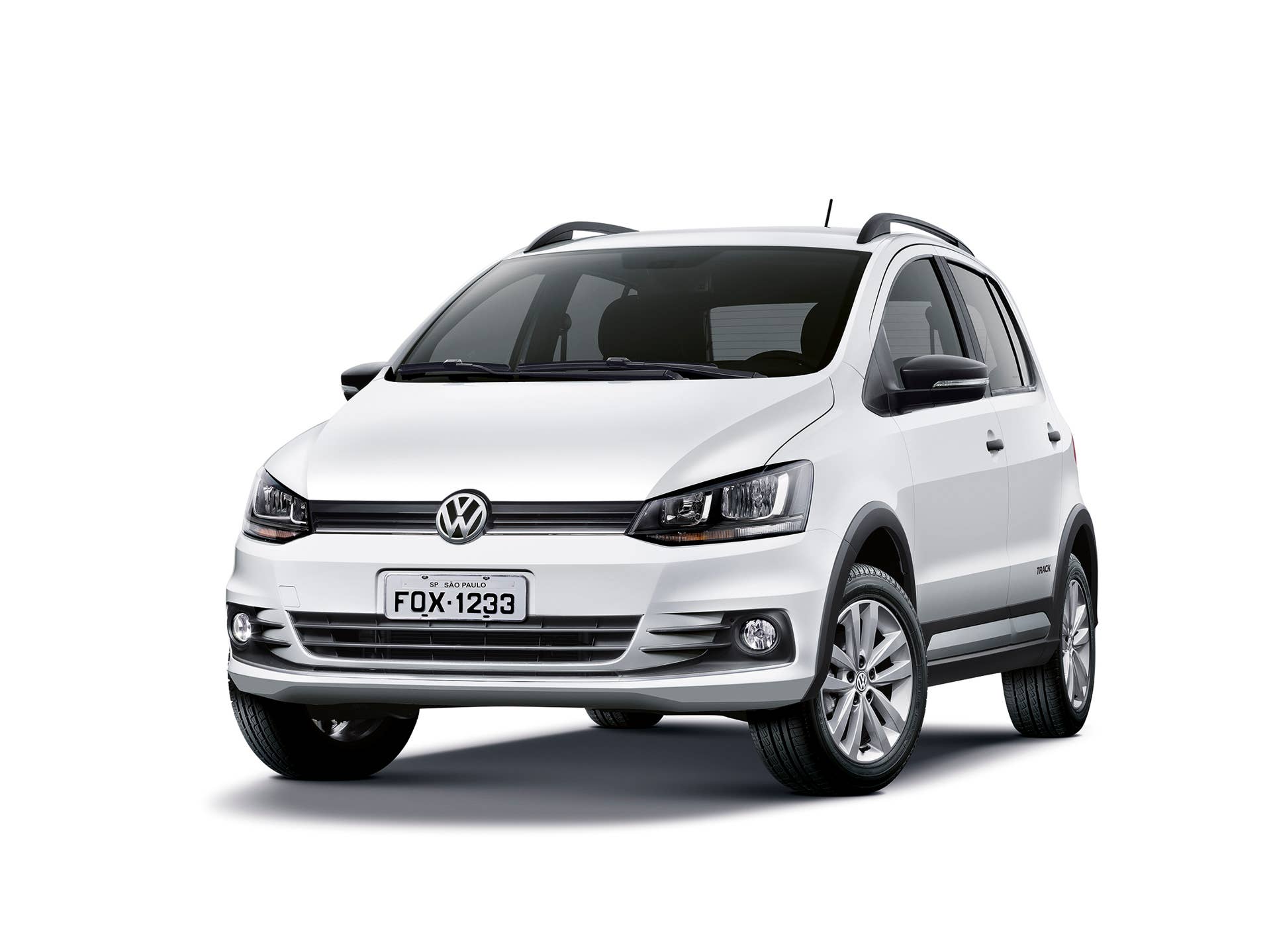 VW Fox Track front 3/4