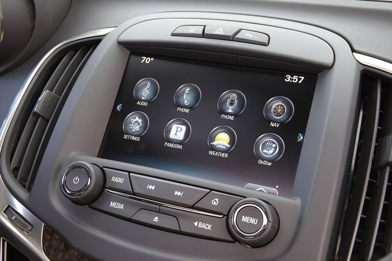 2014 Buick LaCrosse, next generation IntelliLink 8 screen