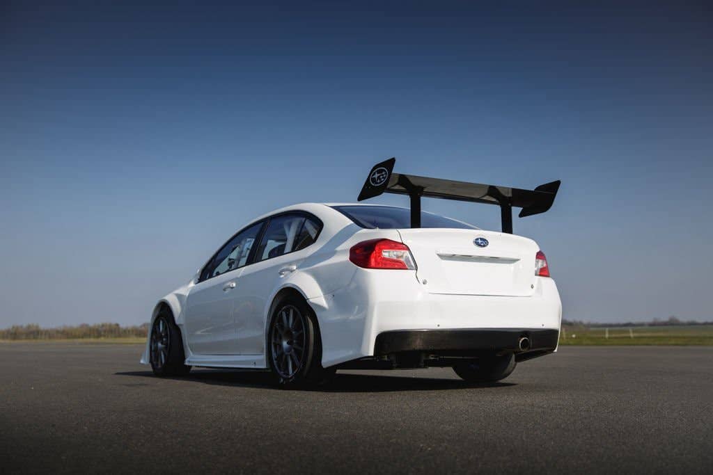 Subaru Prodrive Isle of Man rear side