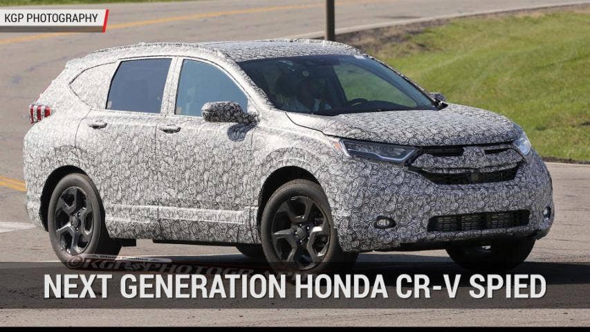 Next Generation Honda CR-V Spied | Autoblog Minute