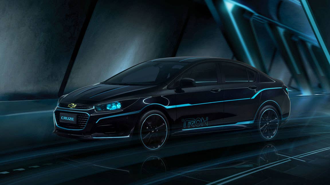 Chevrolet Cruze Tron front 3/4