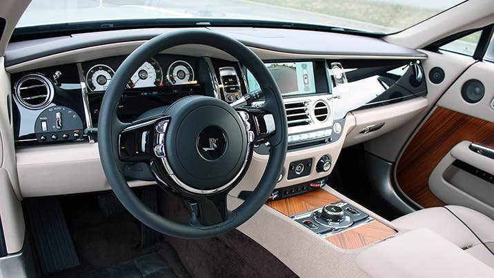 Rolls-Royce Wraith interior