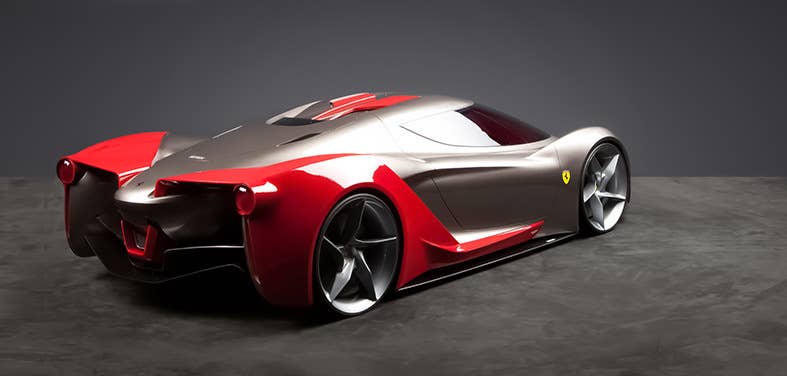 Ferrari de Esfera - Hongik University, Seoul rear 3/4