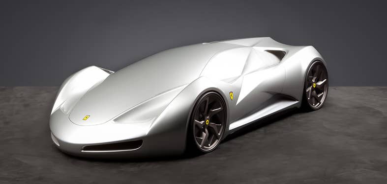 Ferrari Etereo - Hongik University, Seoul front 3/4