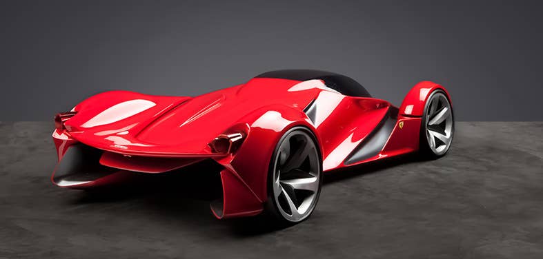 Ferrari Intervallo - College for Creative Studies rear 3/4