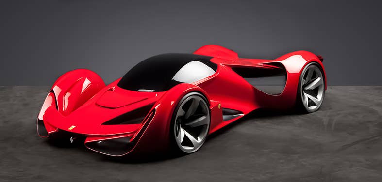 Ferrari Intervallo - College for Creative Studies front 3/4