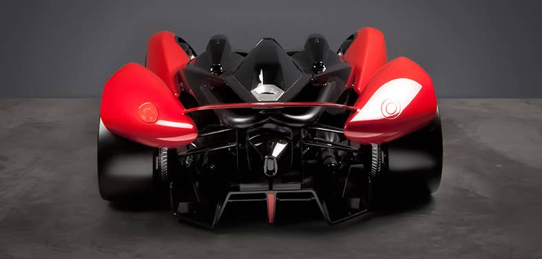 Ferrari F247 - ISD-Rubika, Valenciennes rear