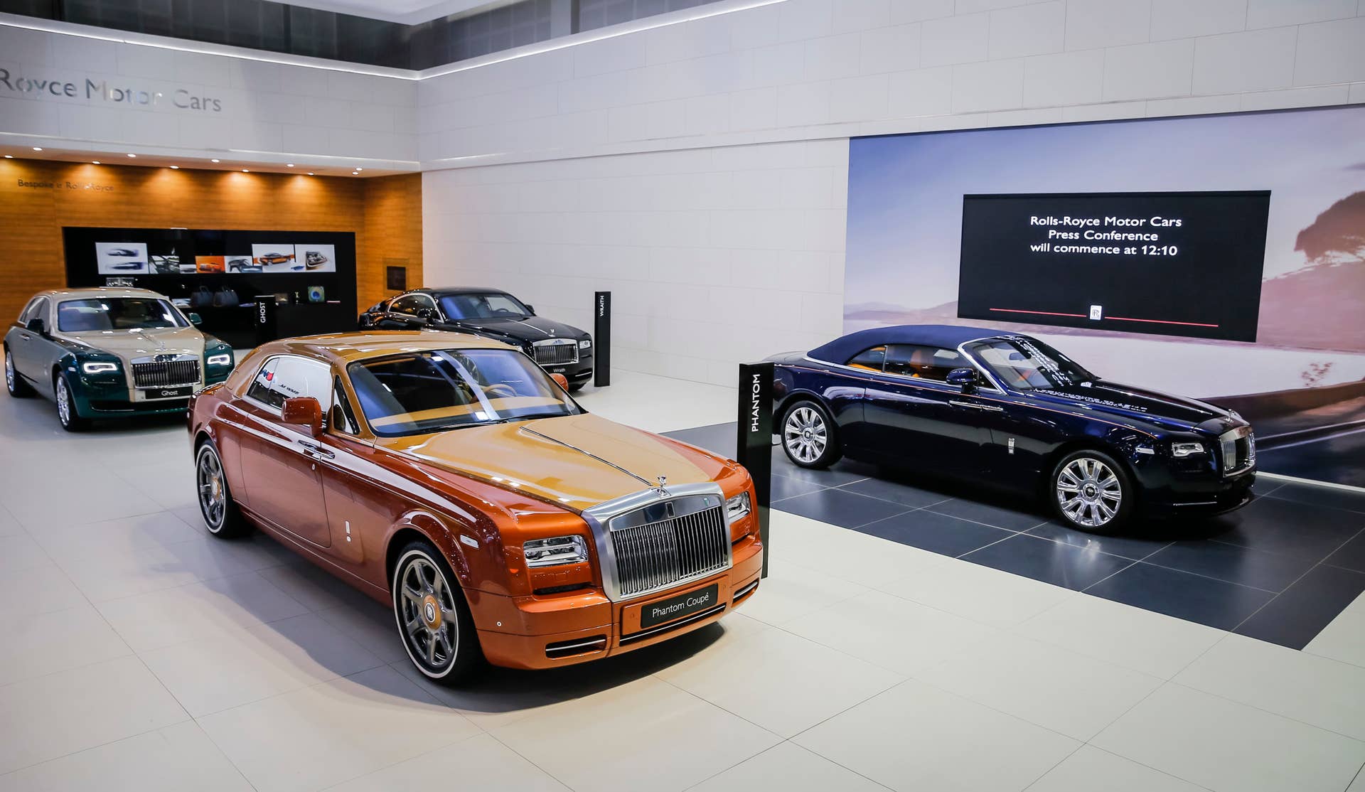 Rolls-Royce Dubai Motor Show 2015