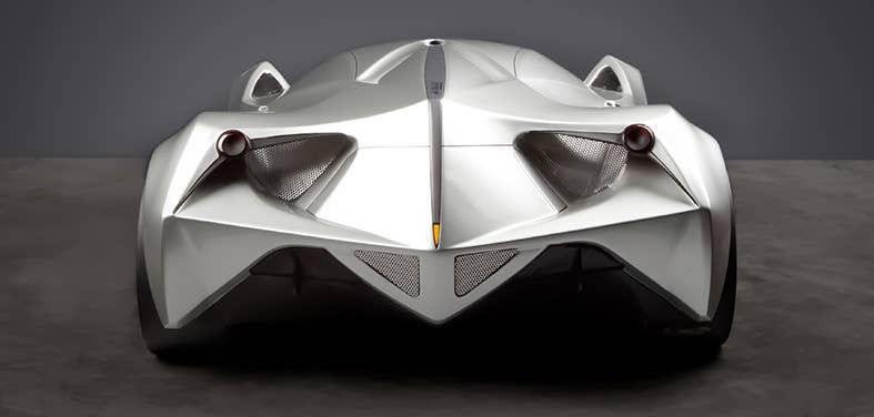 Ferrari Etereo - Hongik University, Seoul rear