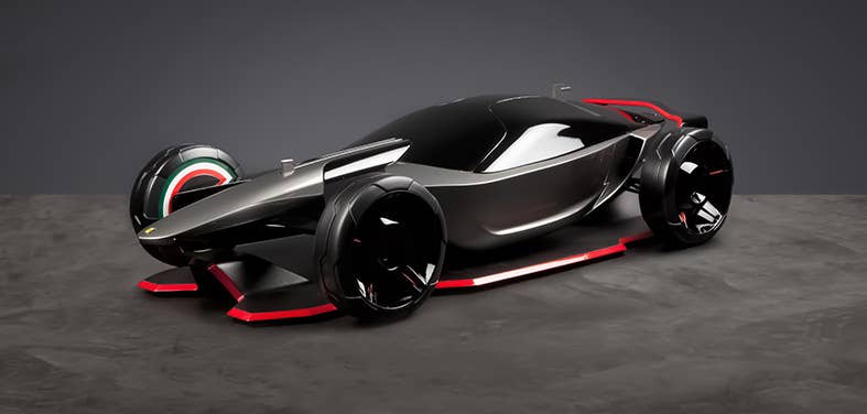 Ferrari Vision F900  ISD-Rubika, Valenciennes front 3/4