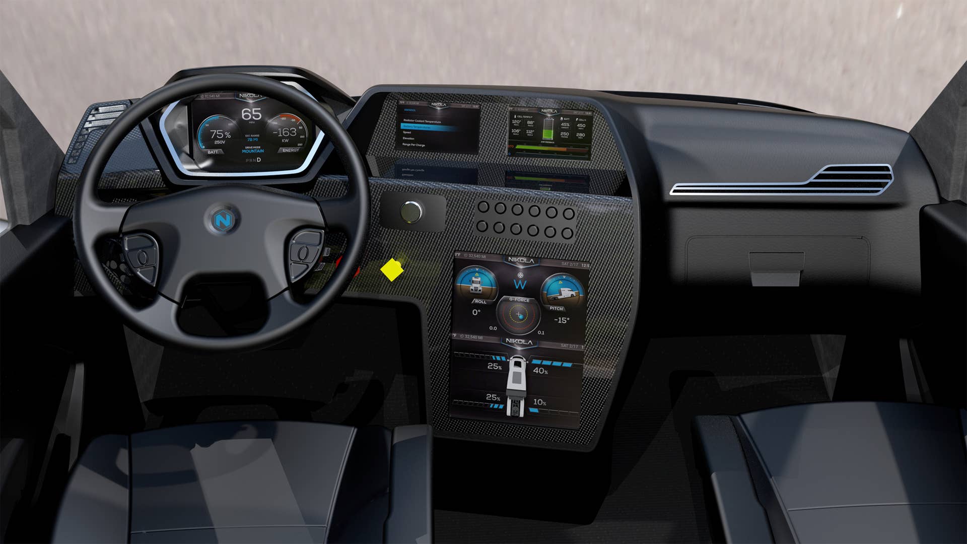Nikola One Electric Semi Truck