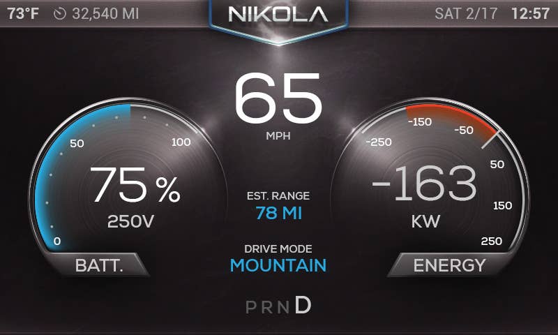 Nikola One Electric Semi Truck