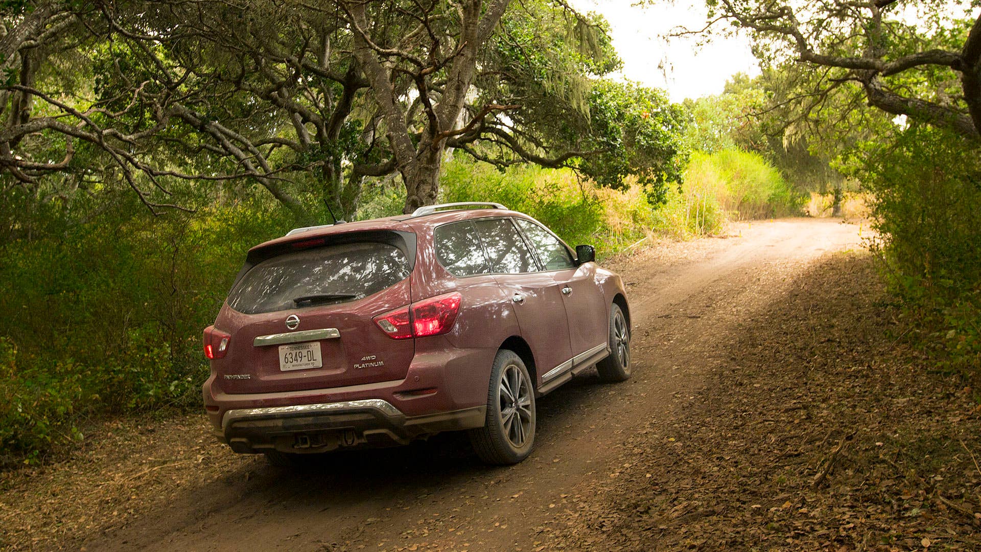 2017 Nissan Pathfinder off-road