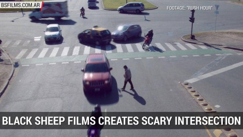 Short Film "Rush Hour" Creates Surreal Intersection | Autoblog Minute
