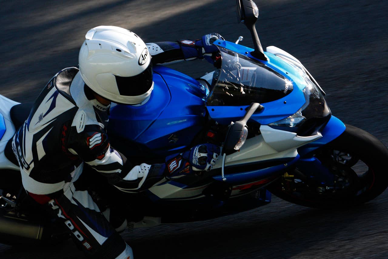 2012 Suzuki GSX-R1000 on track