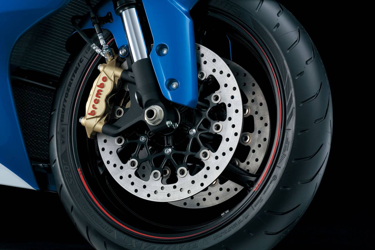 2012 Suzuki GSX-R1000 wheel and tire
