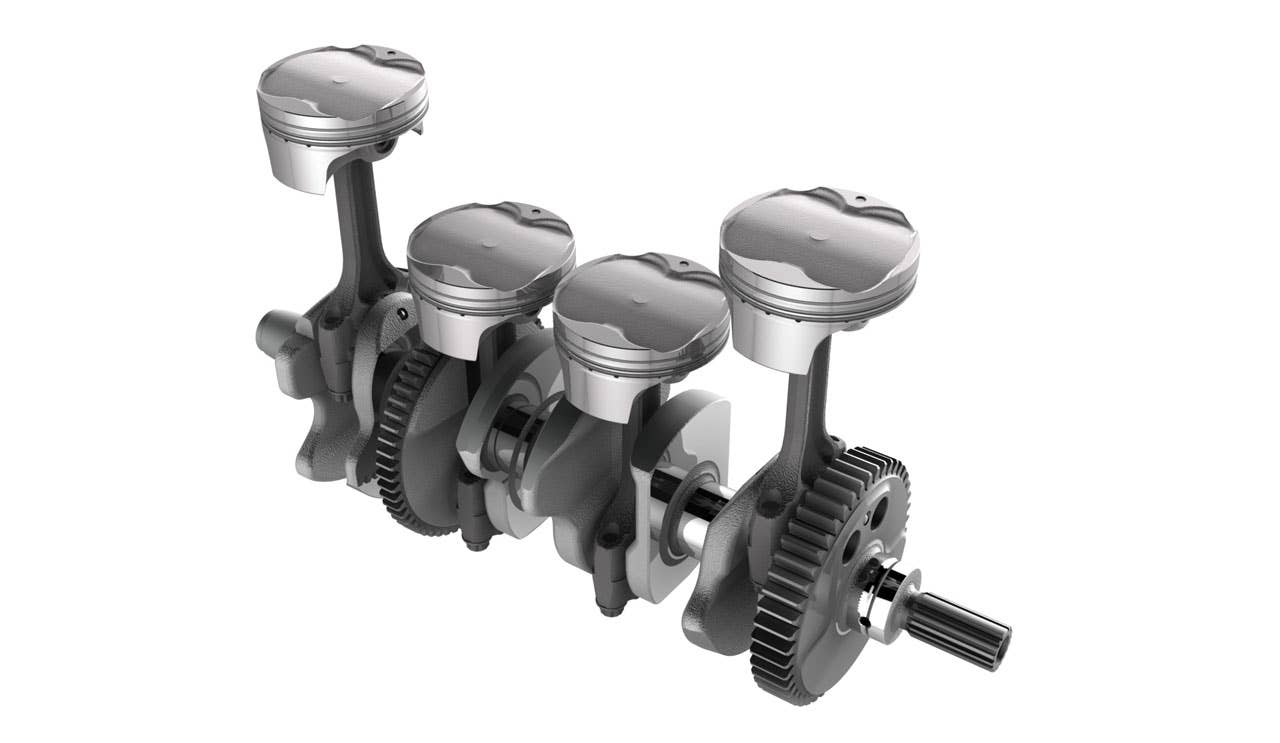 2012 Suzuki GSX-R1000 cylinders
