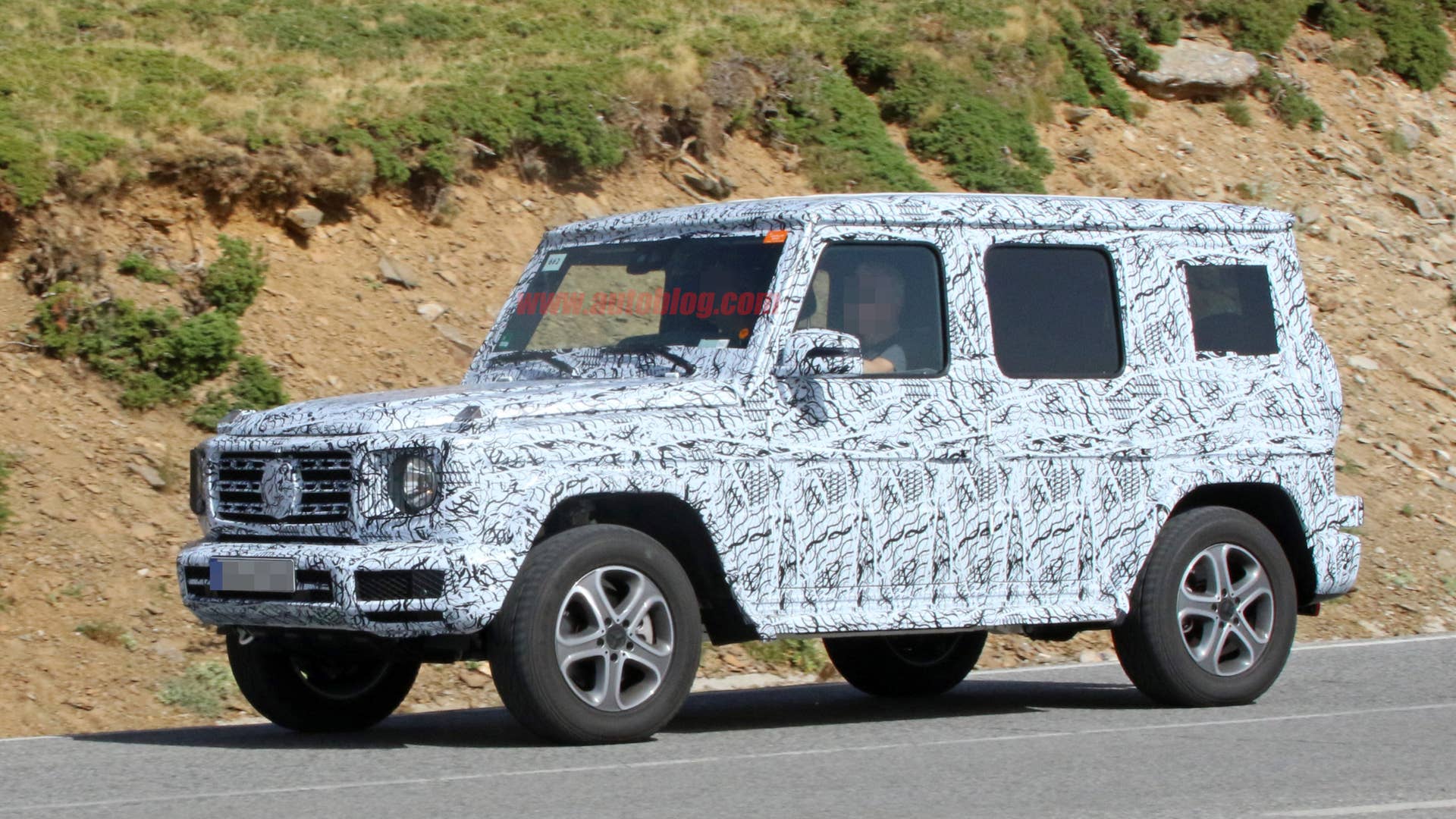 Mercedes-Benz G-Class Spy Photo
