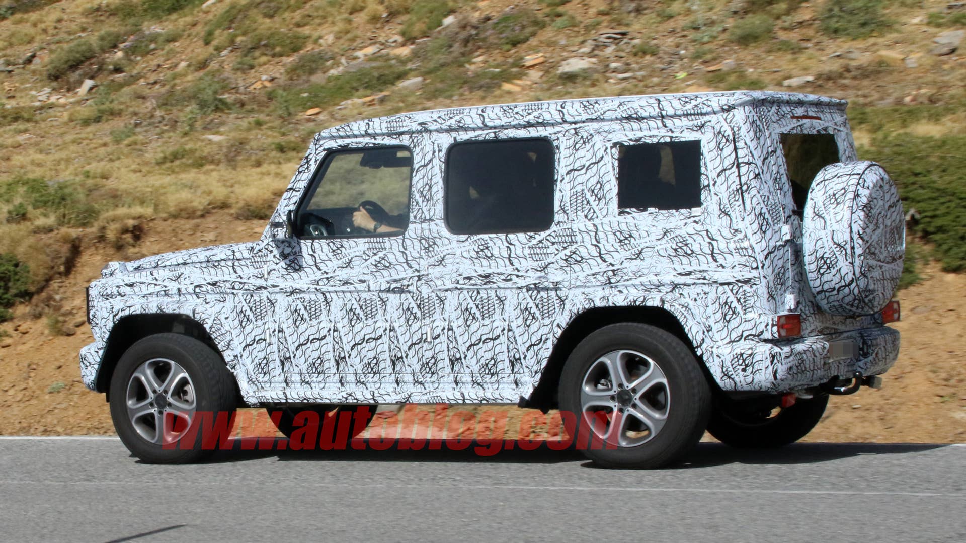 Mercedes-Benz G-Class Spy Photo