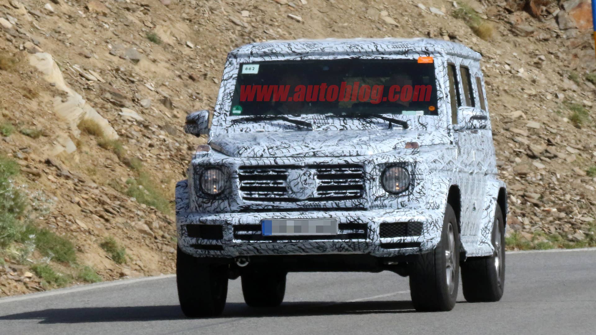 Mercedes-Benz G-Class Spy Photo