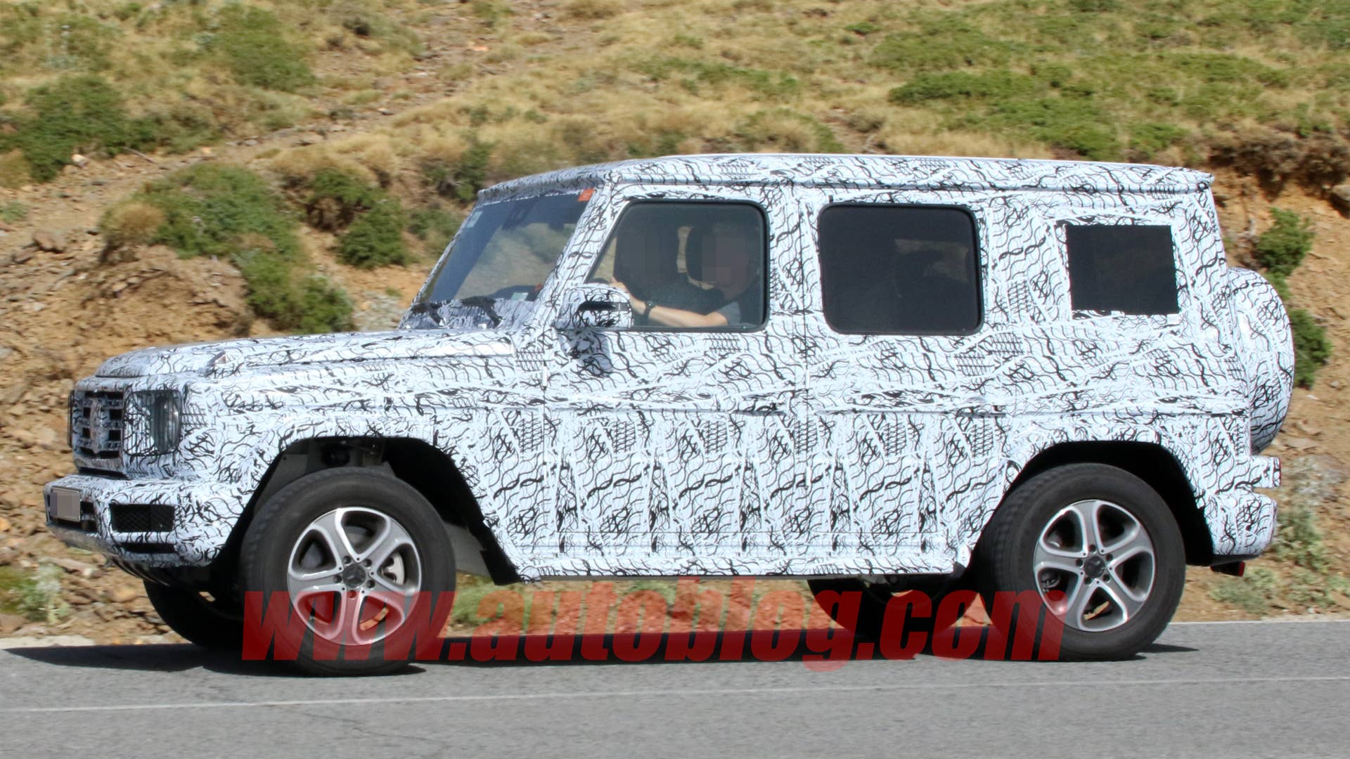 Mercedes-Benz G-Class Spy Photo