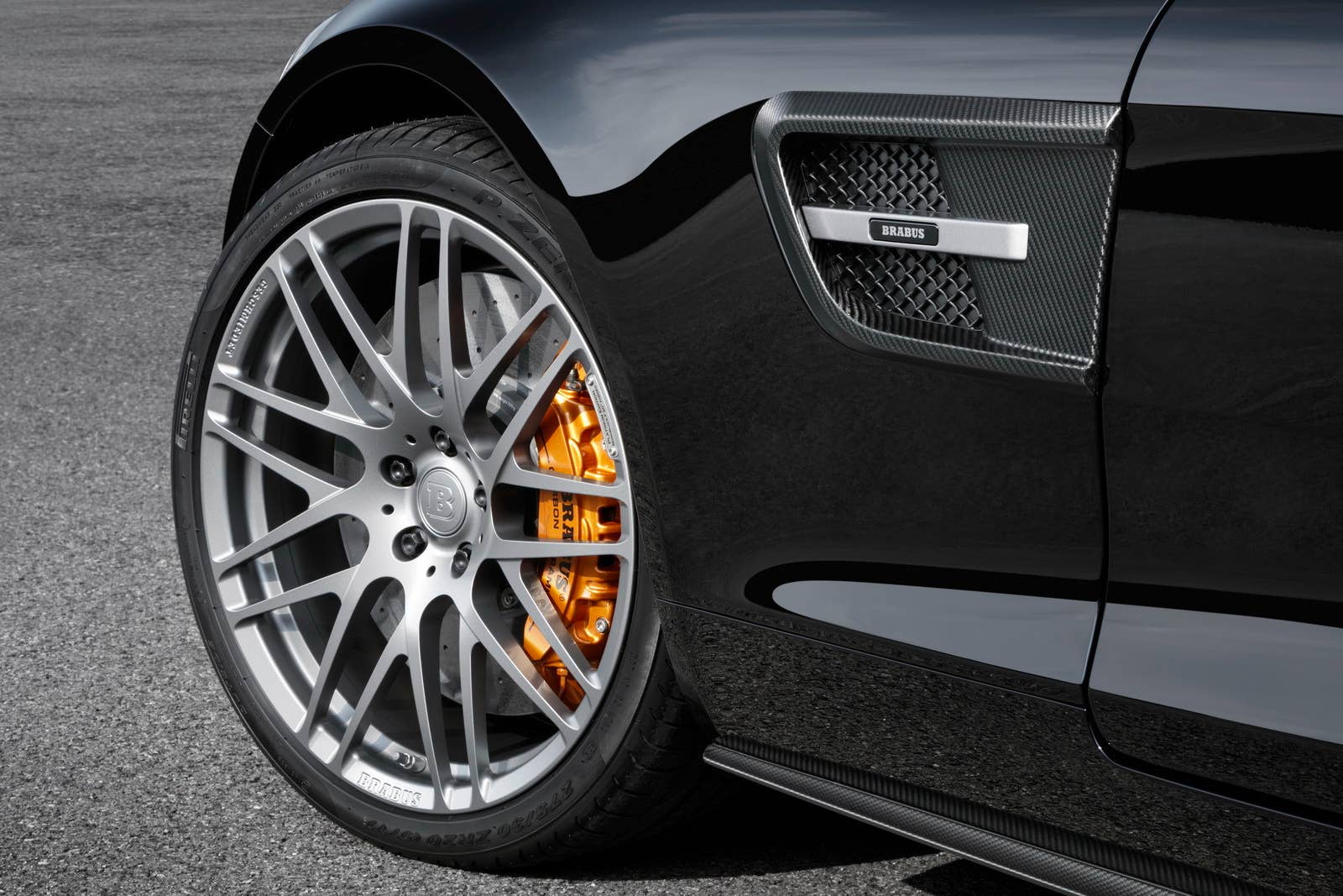 Mercedes-AMG GT S Brabus track wheel