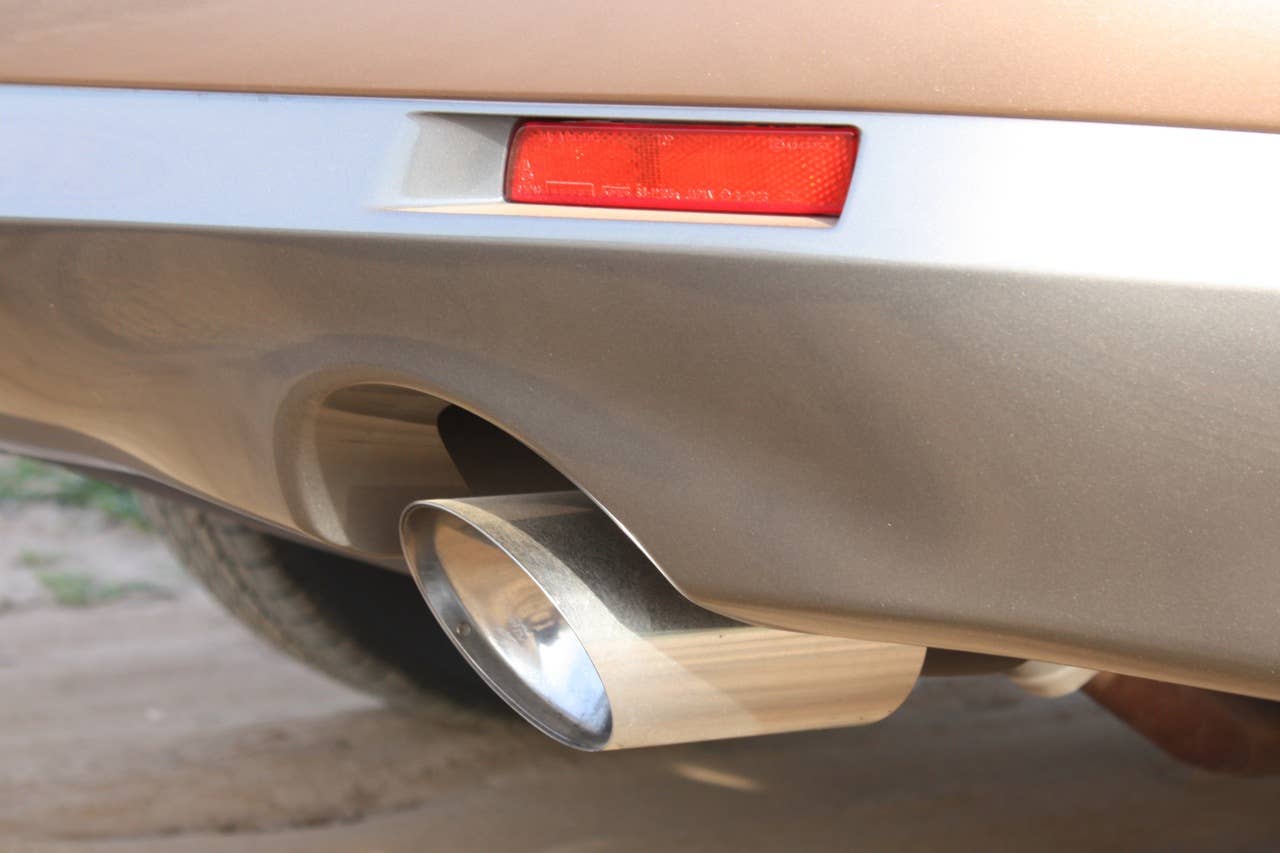 2011 Nissan Murano CrossCabriolet exhaust system