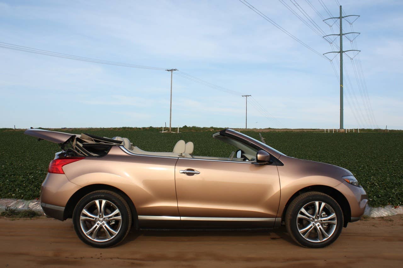 2011 Nissan Murano CrossCabriolet side view