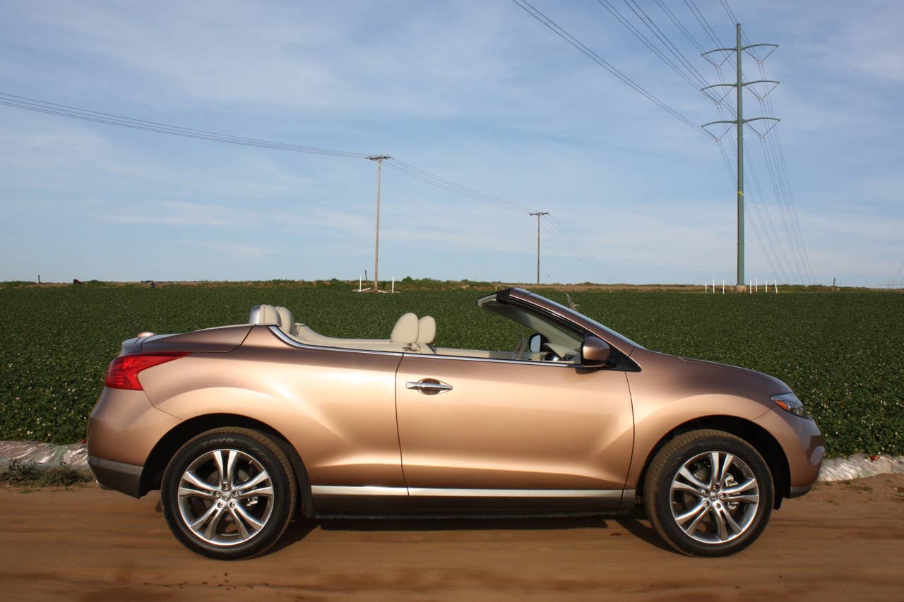 2011 Nissan Murano CrossCabriolet side view
