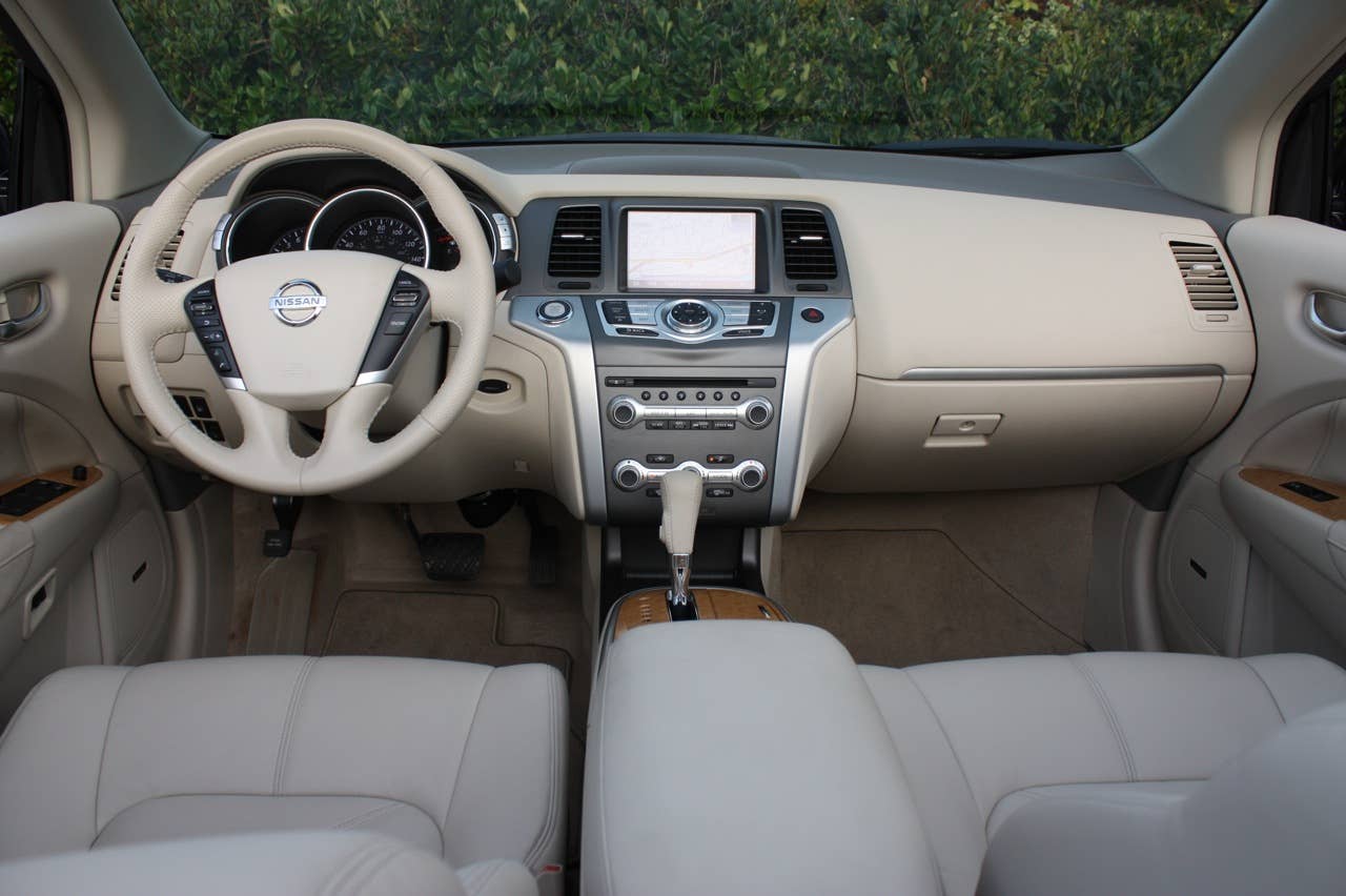 2011 Nissan Murano CrossCabriolet interior