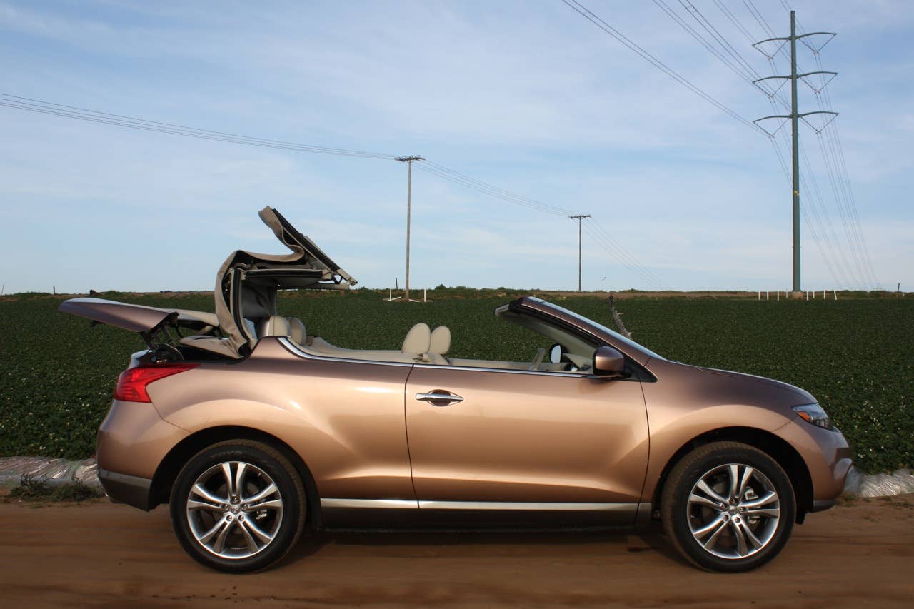 2011 Nissan Murano CrossCabriolet side view