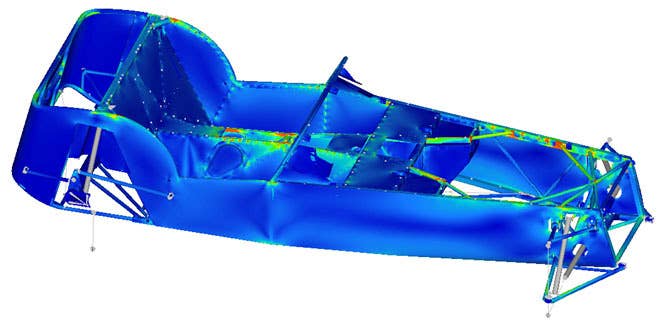 caterham seven butted tube prototype design