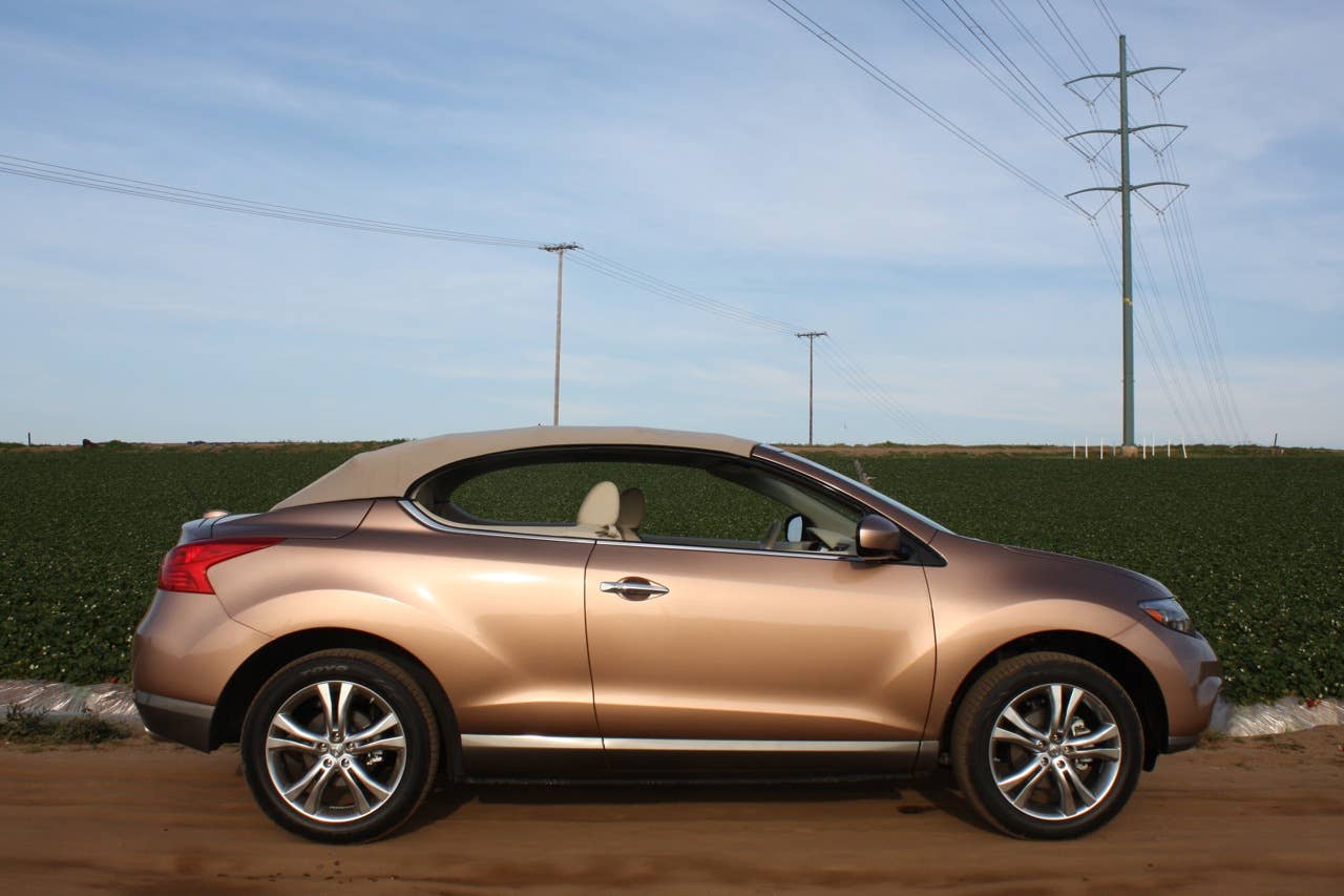 2011 Nissan Murano CrossCabriolet side view