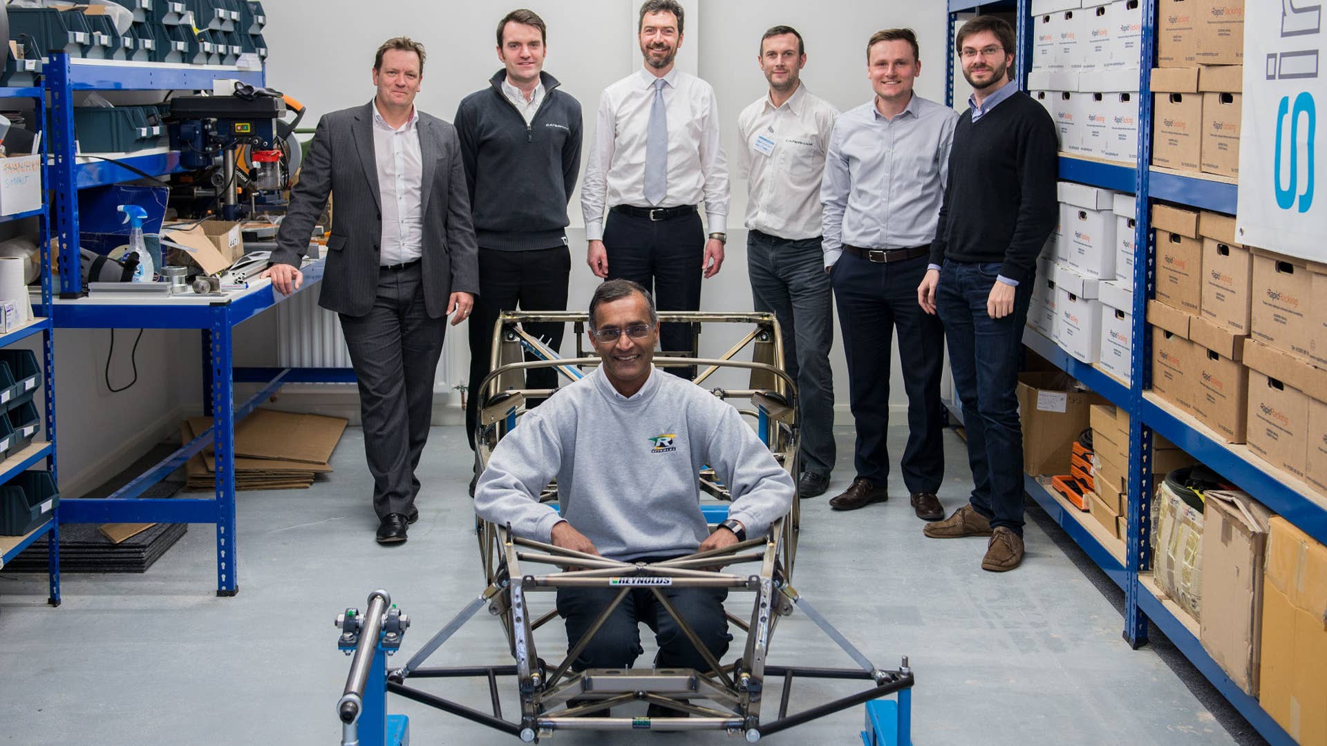 caterham seven butted tube prototype builders