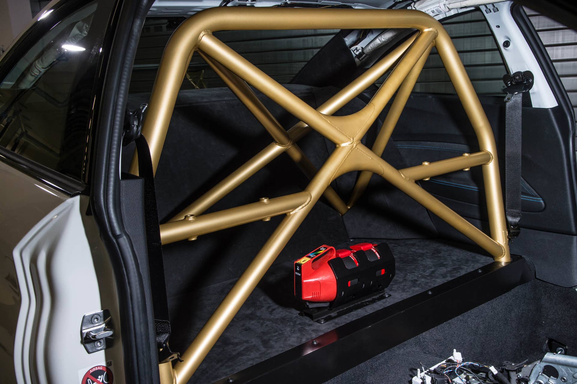 BMW M2 MotoGP Safety Car roll cage
