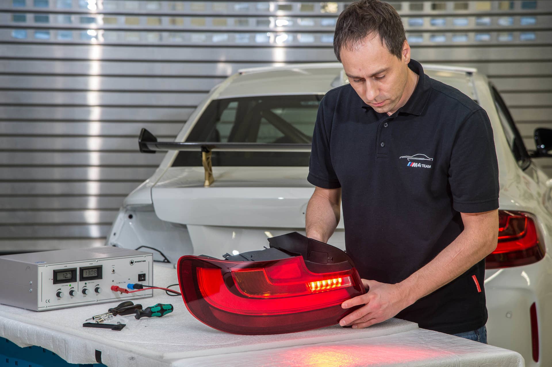 BMW M2 MotoGP Safety Car rear lights