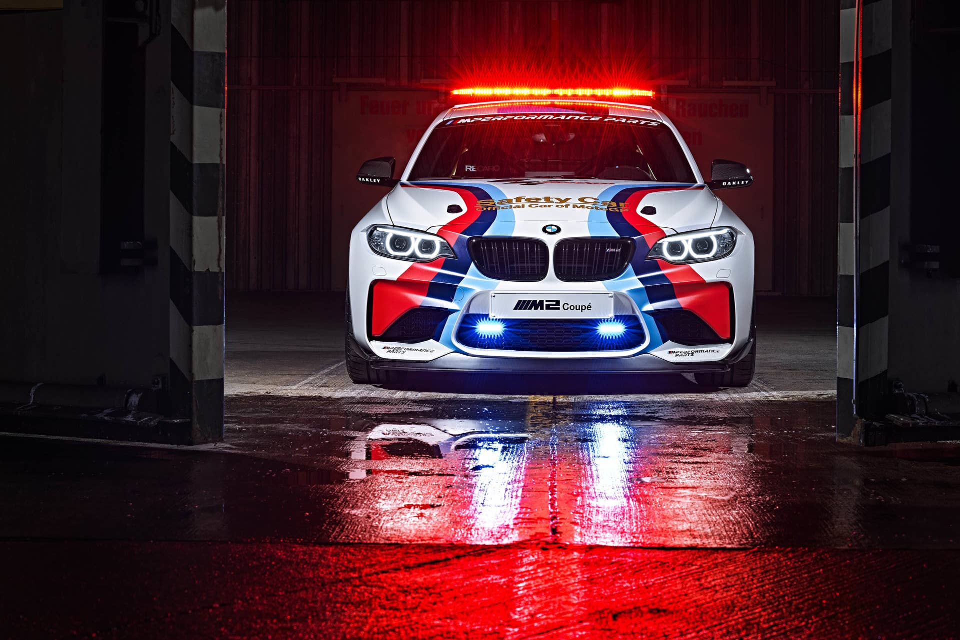 BMW M2 MotoGP Safety Car front