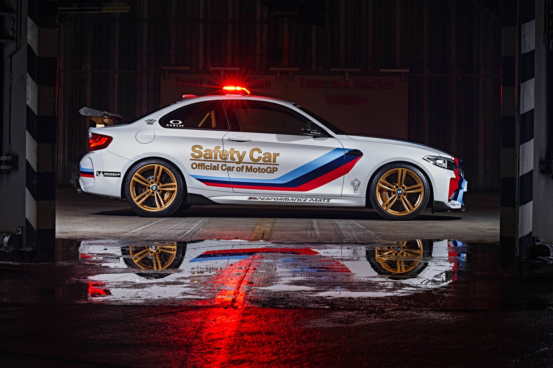 BMW M2 MotoGP Safety Car side