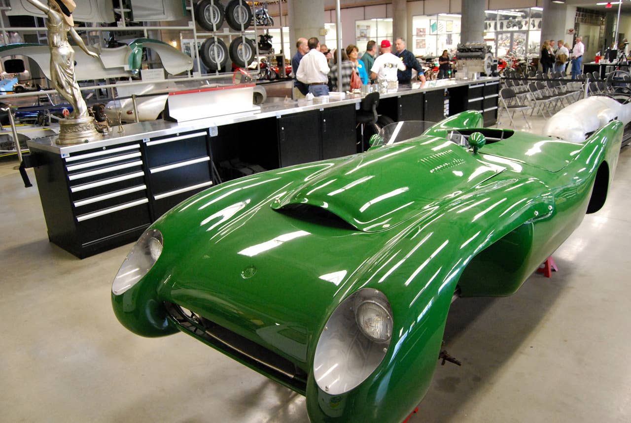 The Barber Vintage Motorsports Museum in Birmingham, Ala. has two of the six Lotus Mark Xs ever built. This is the only Connaught-powered car and was built for the Targa Florio. It's currently undergoing restoration at the museum.