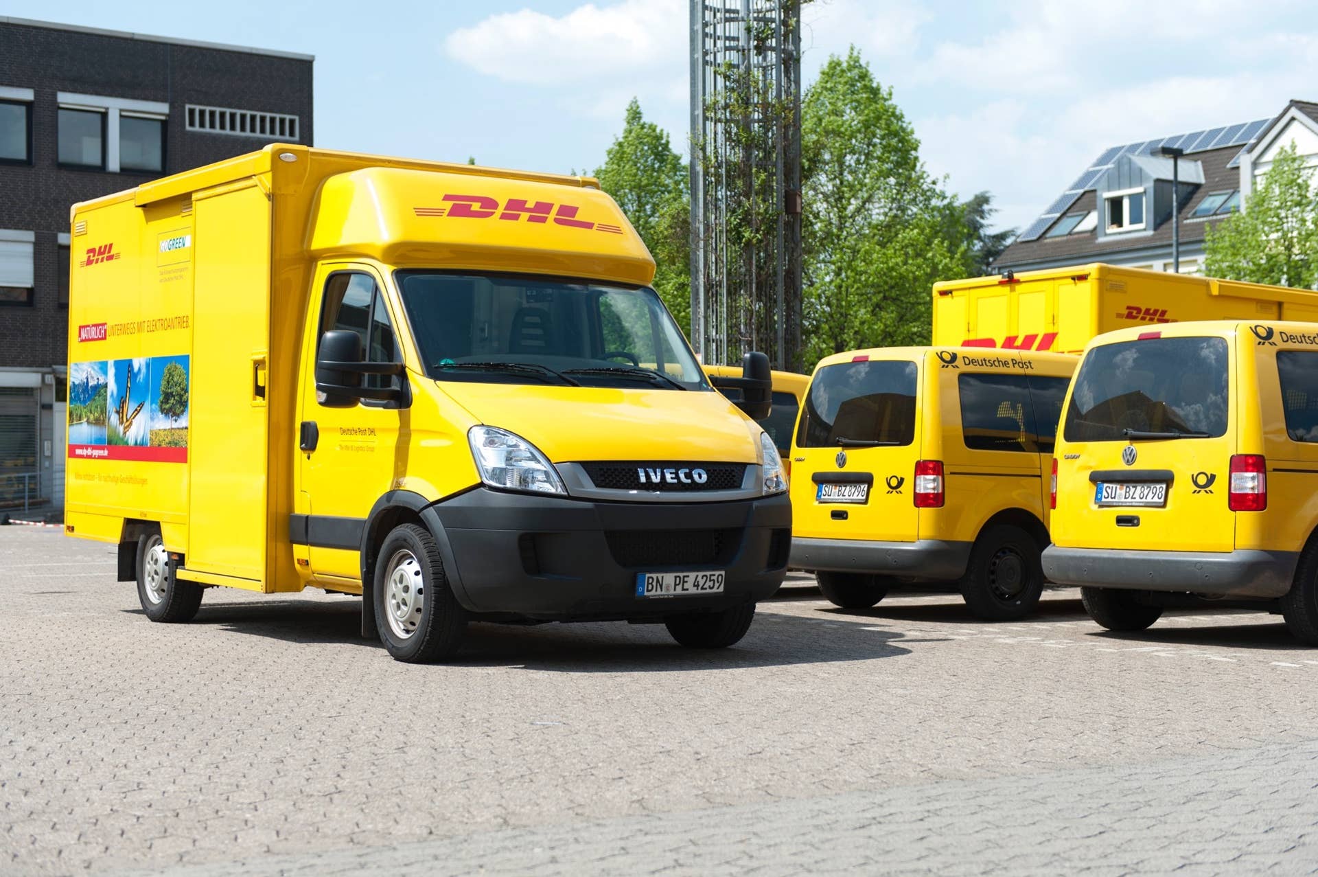 DHL Electric Mail Truck